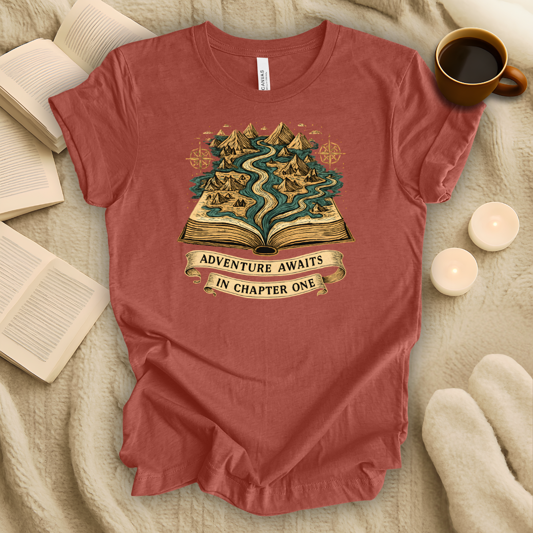 Adventure Awaits in Chapter One T-Shirt