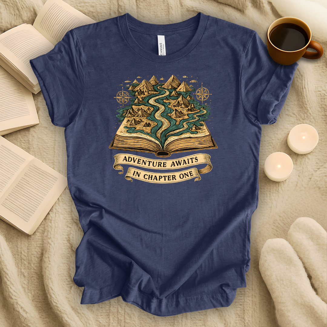 Adventure Awaits in Chapter One T-Shirt