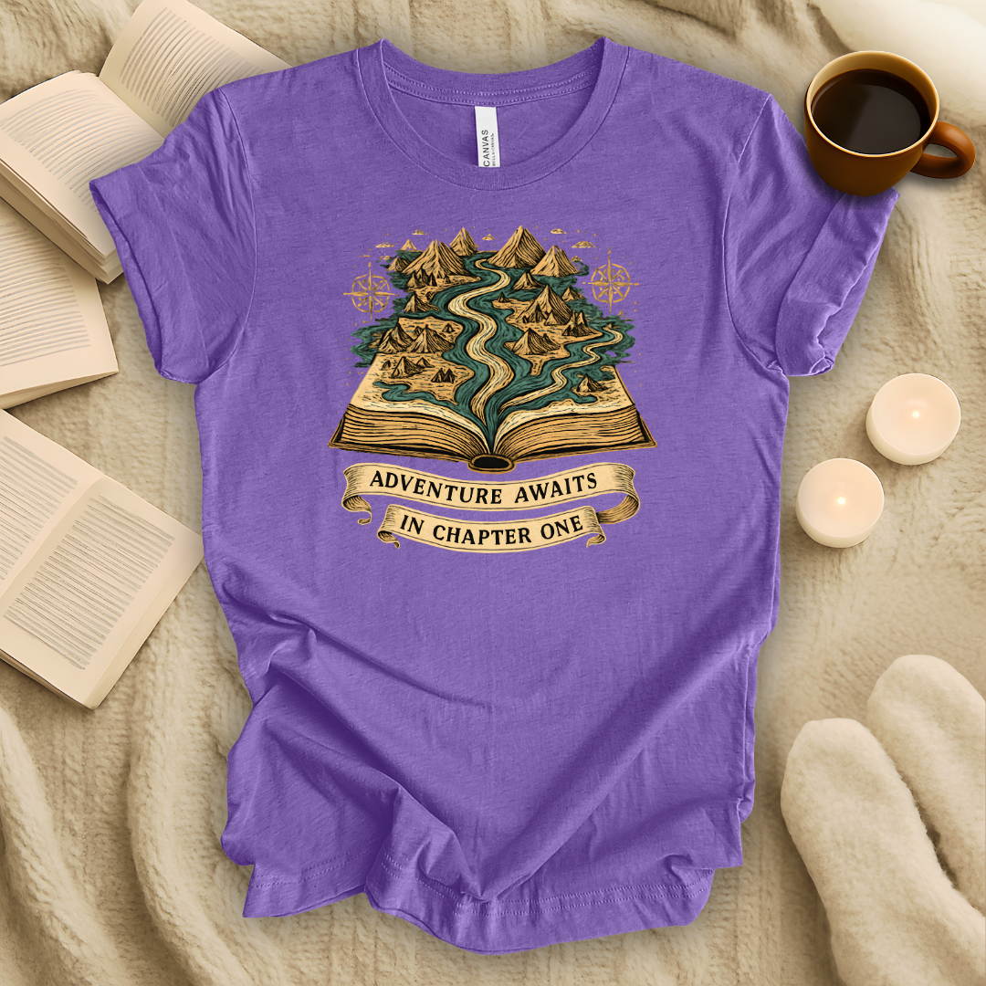 Adventure Awaits in Chapter One T-Shirt
