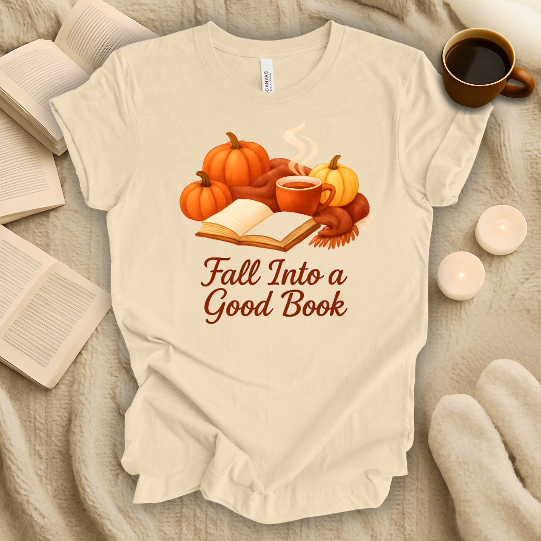 Fall Into a Good Book T-Shirt