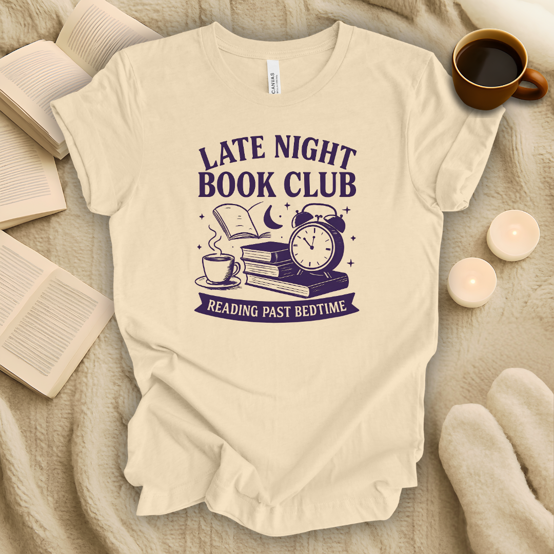 Late Night Book Club T-Shirt