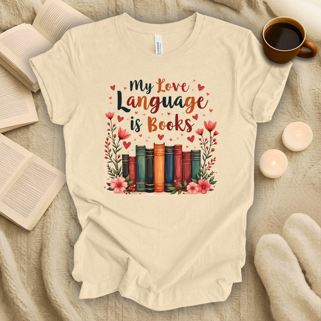 Love Language is Books T-Shirt