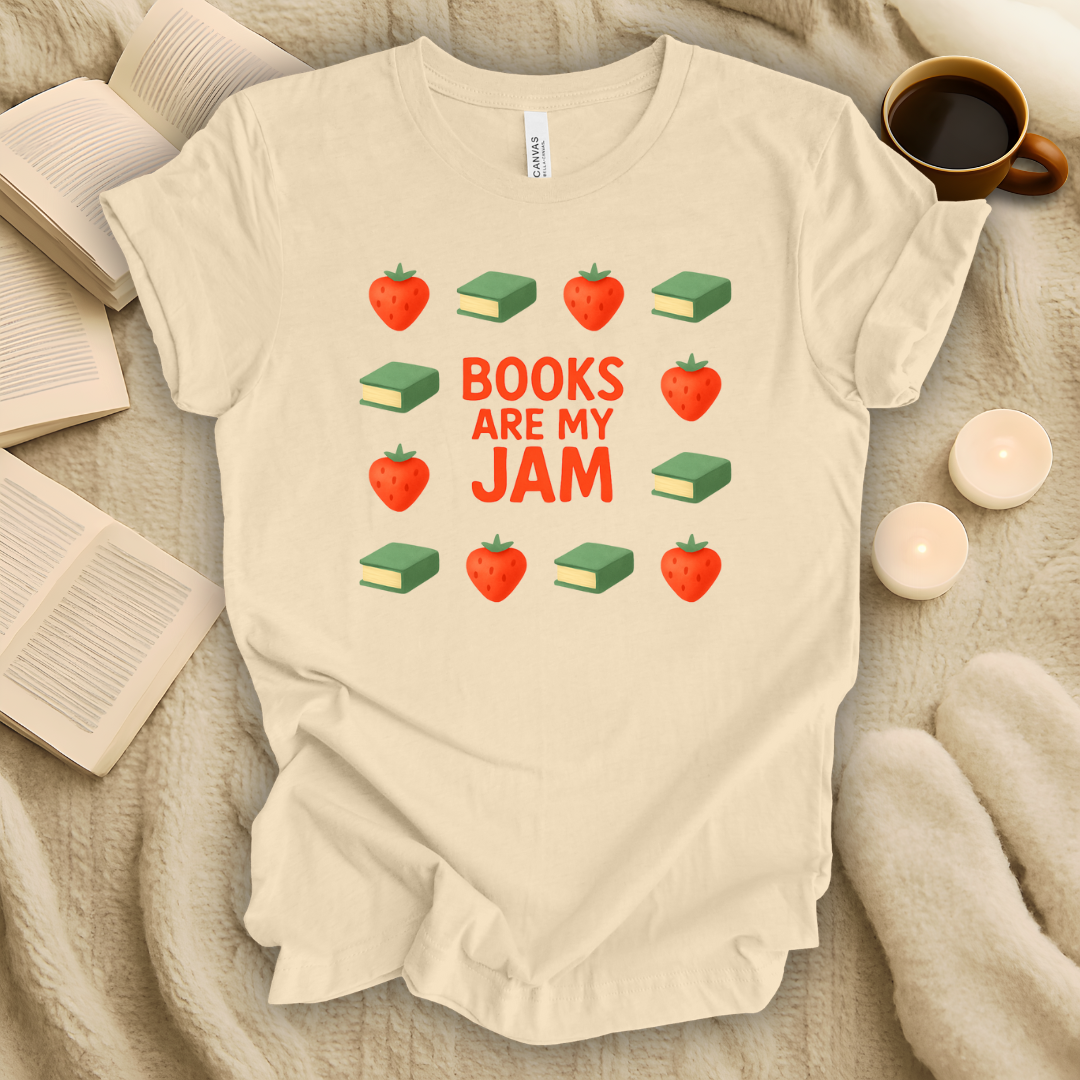 Books Are My Jam T-Shirt