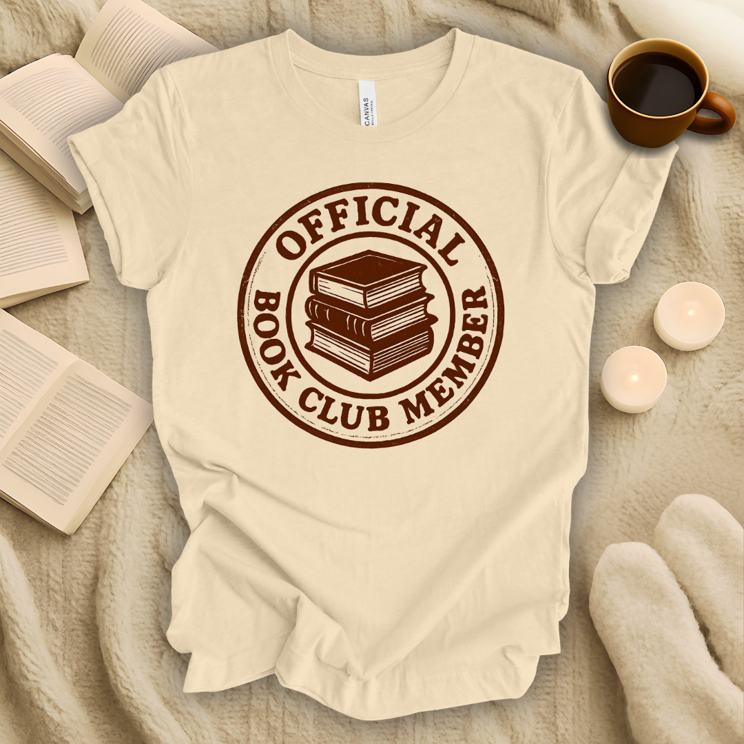 Official Book Club Member T-Shirt