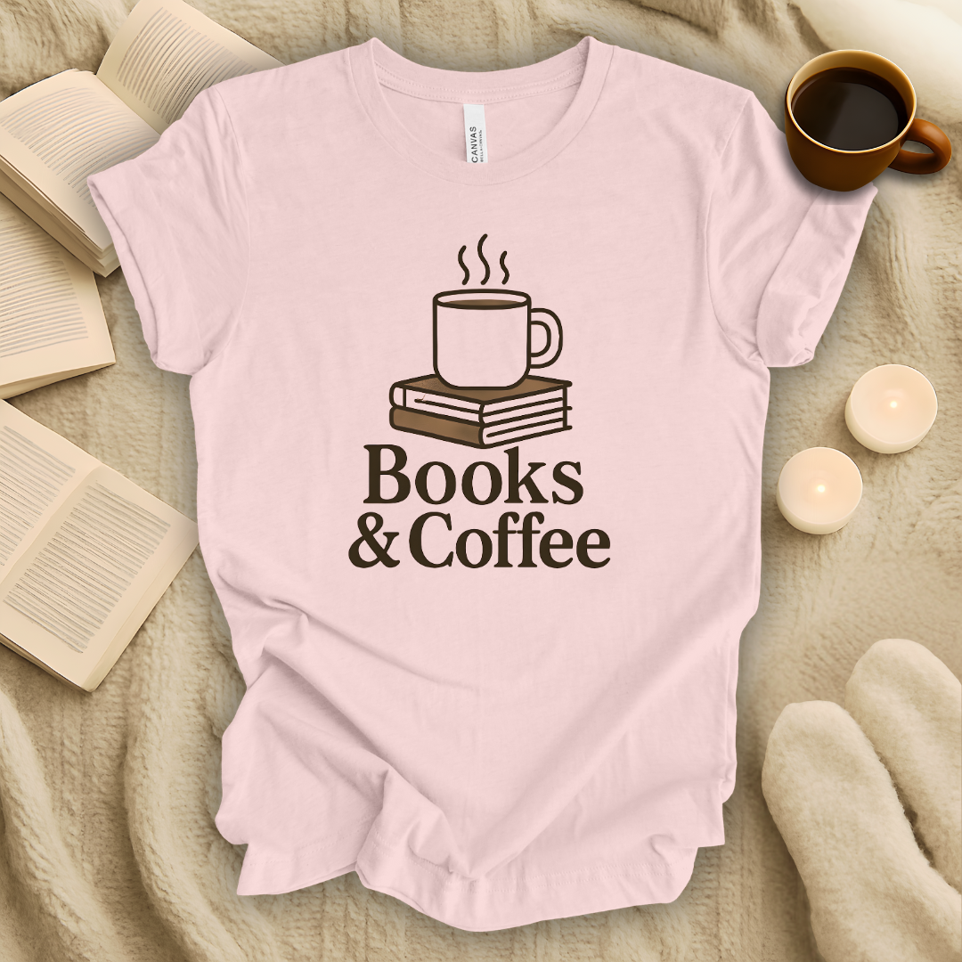 Books & Coffee T-Shirt