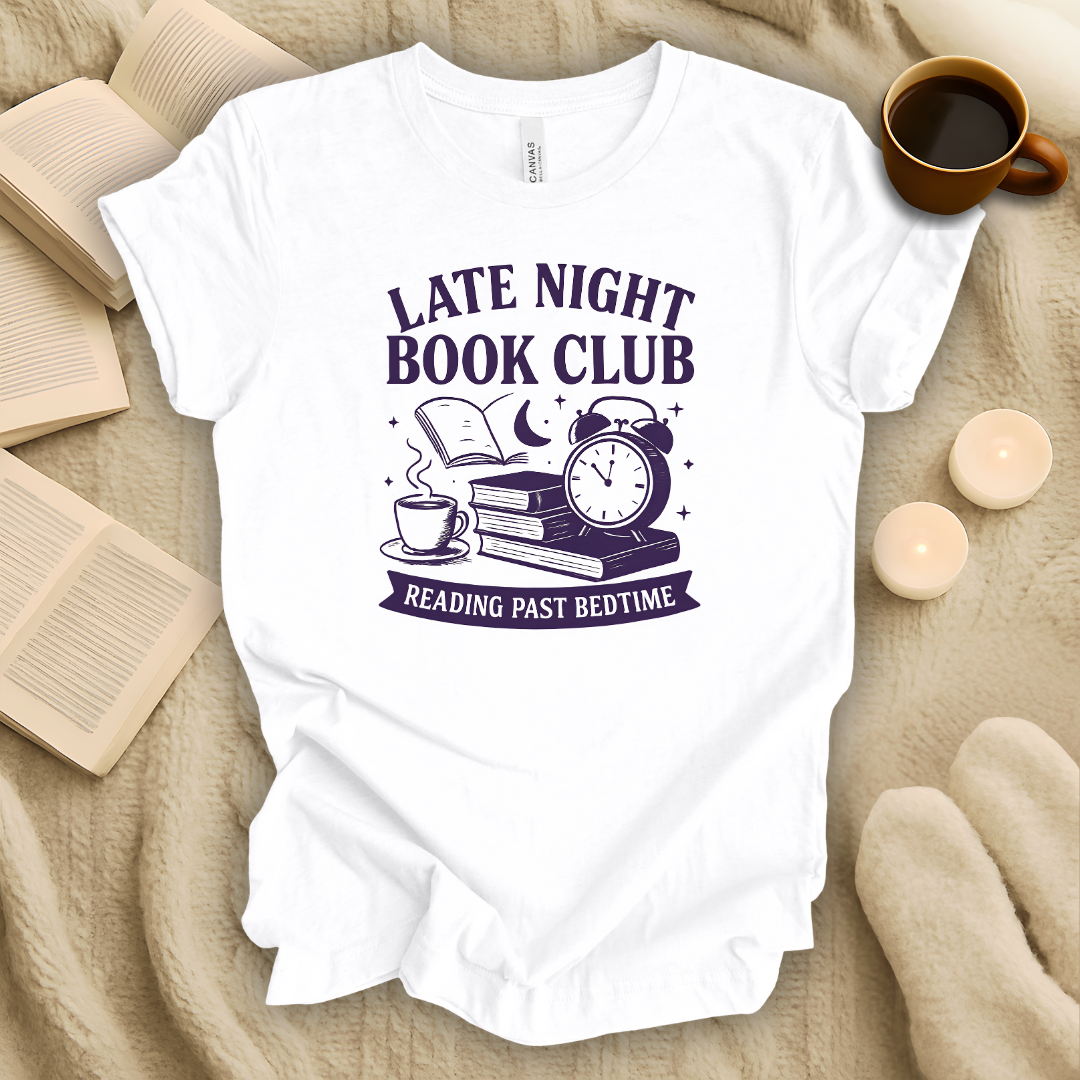 Late Night Book Club T-Shirt