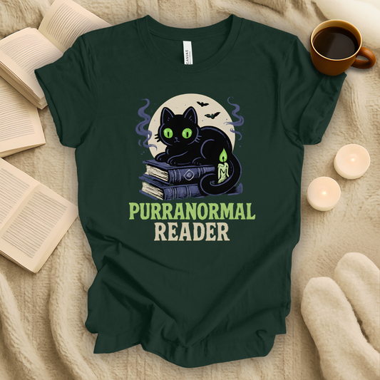 Purranormal Reader Halloween T-Shirt
