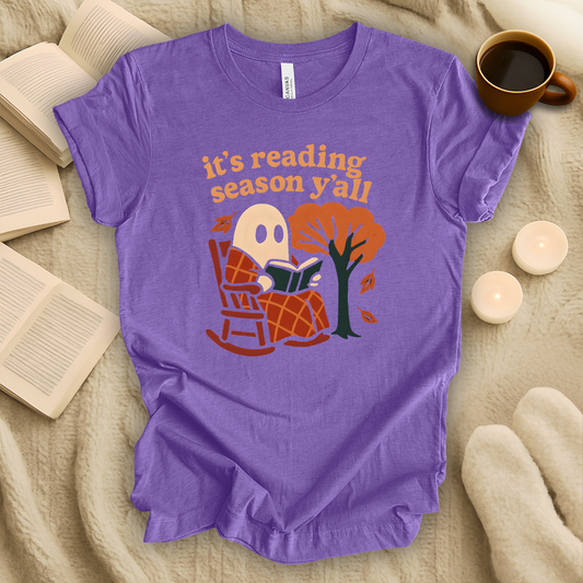 It's Reading Season Y'all Halloween T-Shirt