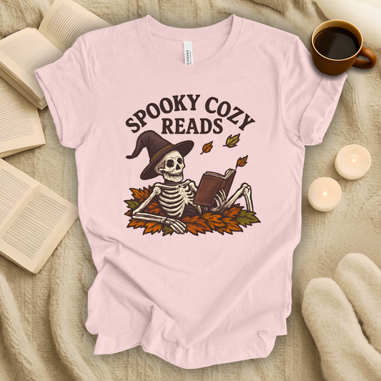 Spooky Cozy Reads Halloween T-Shirt