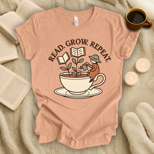 Read. Grow. Repeat. T-Shirt
