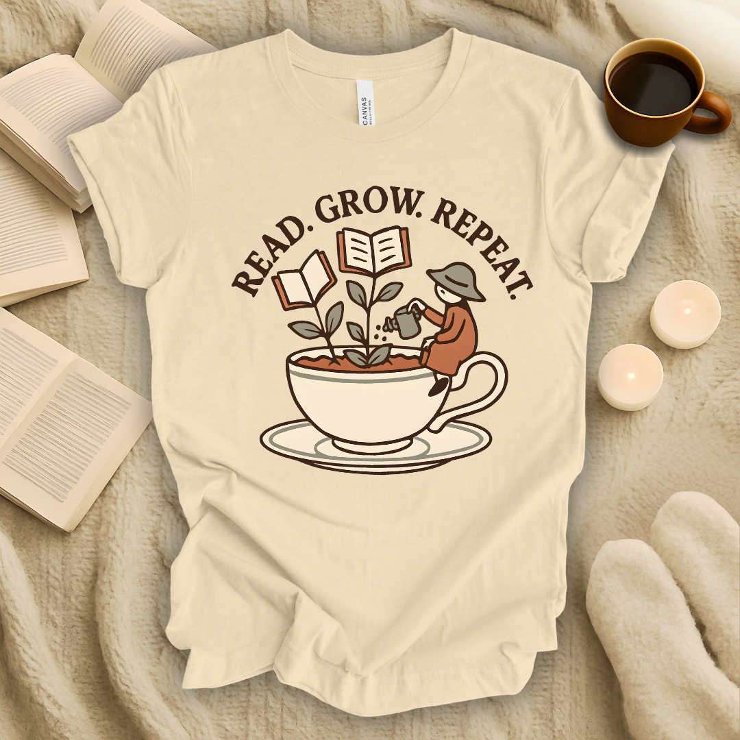 Read. Grow. Repeat. T-Shirt
