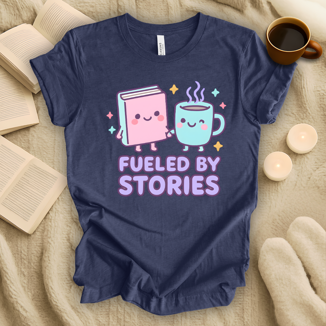 Fueled By Stories Cute T-Shirt