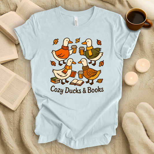 Cozy Ducks & Books T-Shirt