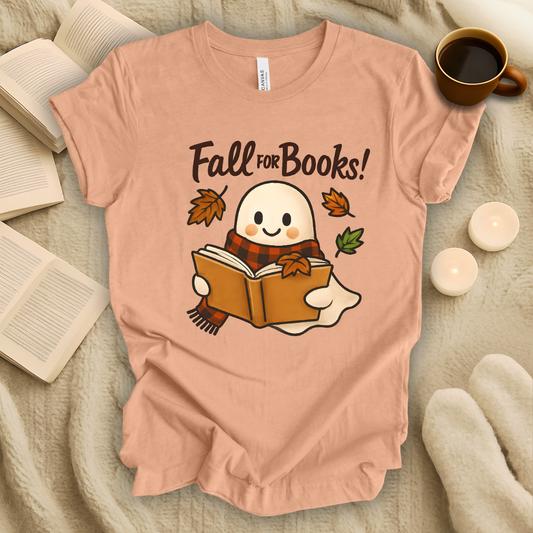 Fall for Books Halloween T-Shirt