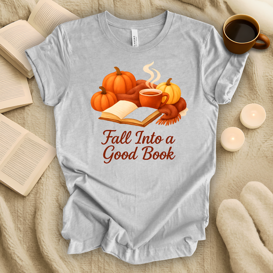 Fall Into a Good Book T-Shirt