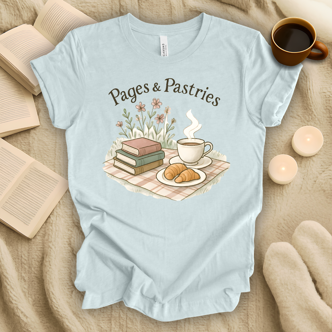 Pages and Pastries T-Shirt