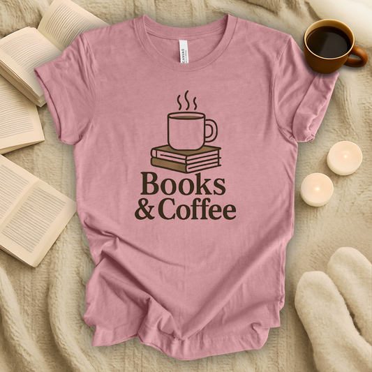 Books & Coffee T-Shirt