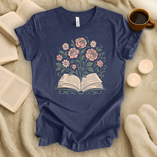 Blooming Pages T-Shirt