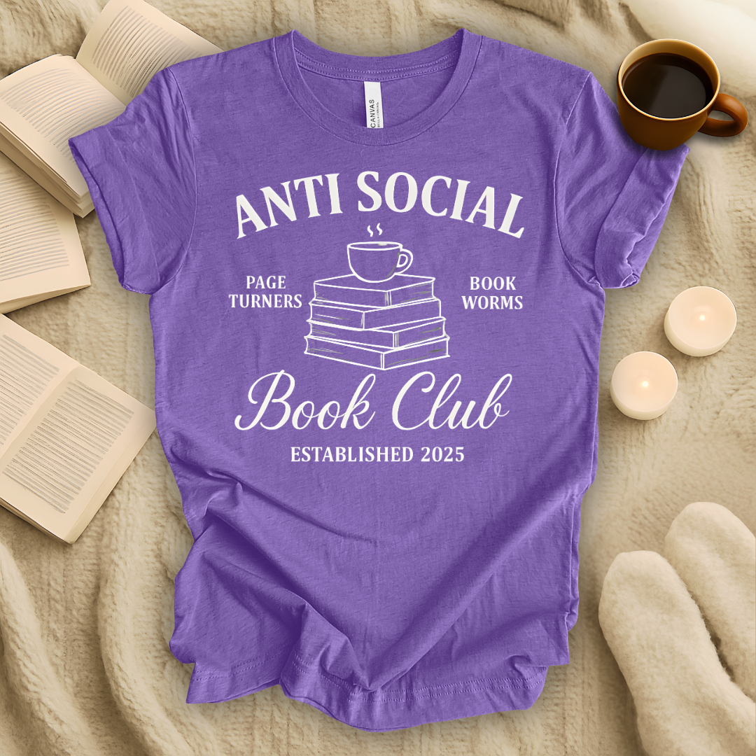 Anti Social Book Club T-Shirt