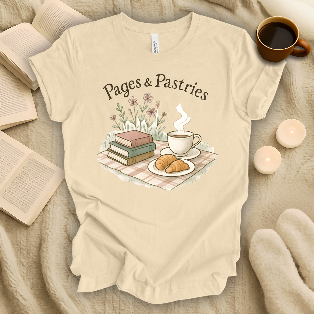Pages and Pastries T-Shirt