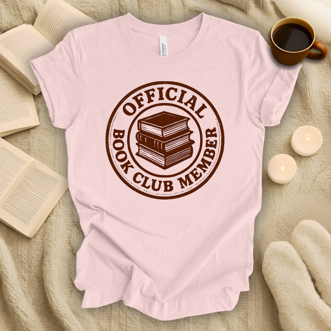 Official Book Club Member T-Shirt
