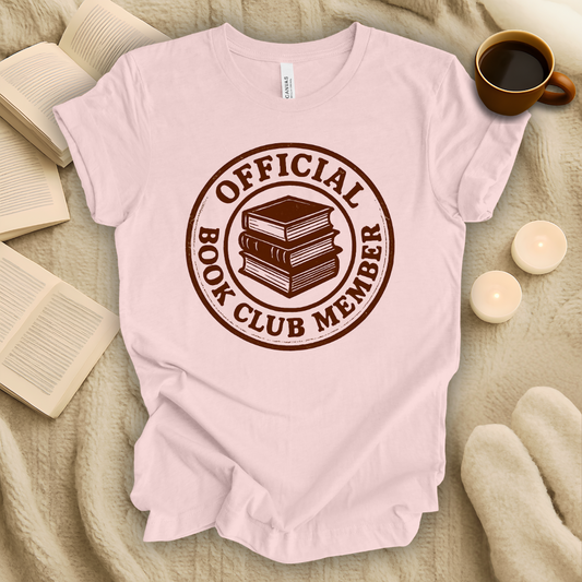 Official Book Club Member T-Shirt