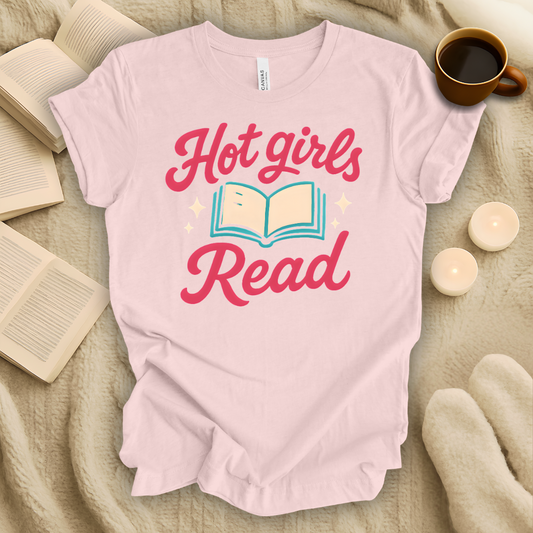 Hot Girls Read T-Shirt
